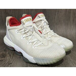 Nike Lebron XVI 16 White Draft Day Mens Size 7 C12668-100